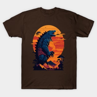 King of The monsters vector illustration design T-Shirt